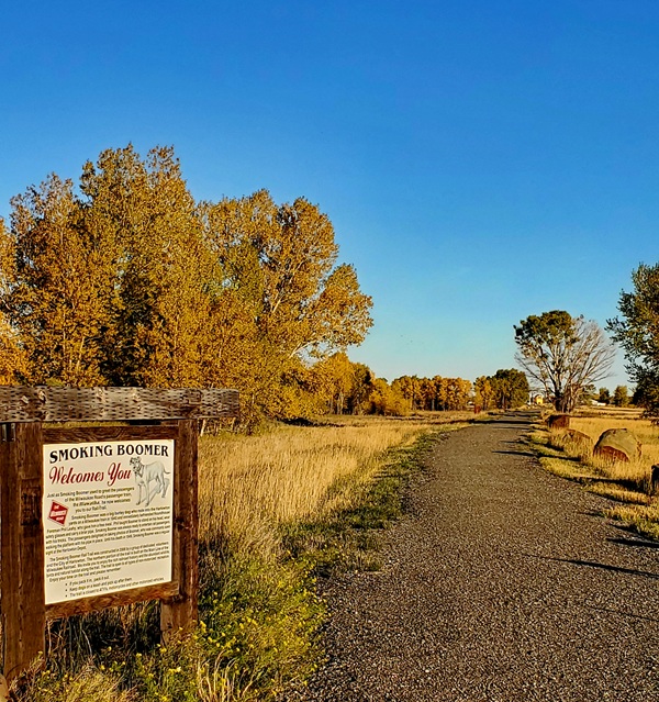 Smoking Boomer - Rail Trail