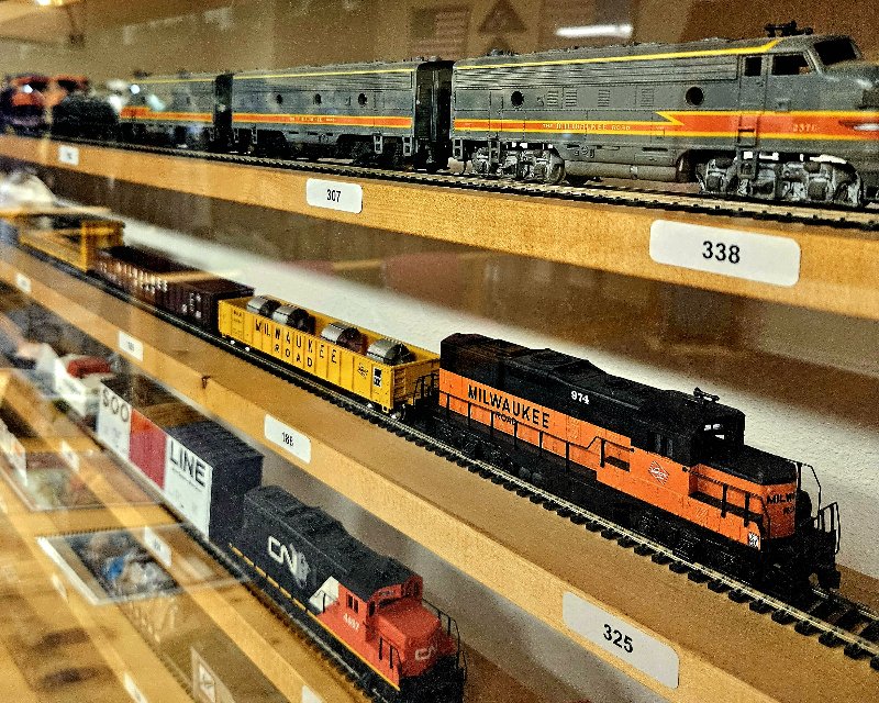 Milwaukee Road HO Scale Model Collection